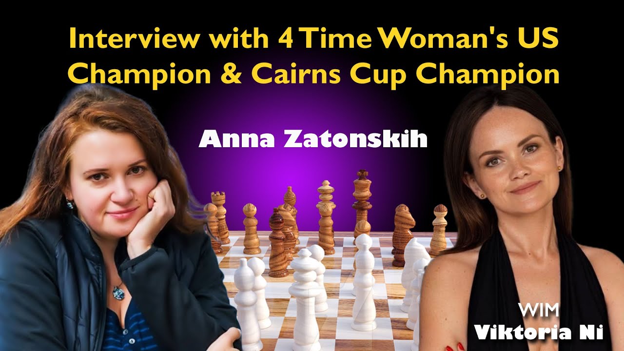 Anna Zatonskih plays multiple games of chess