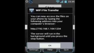 wifi file transfer android transfiere archivos sin cables screenshot 1