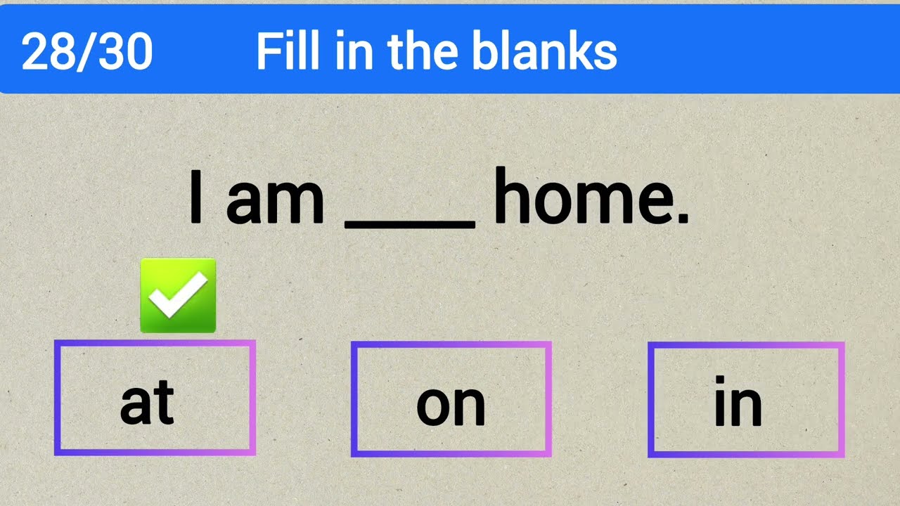 Preposition quiz# Preposition test# English quiz