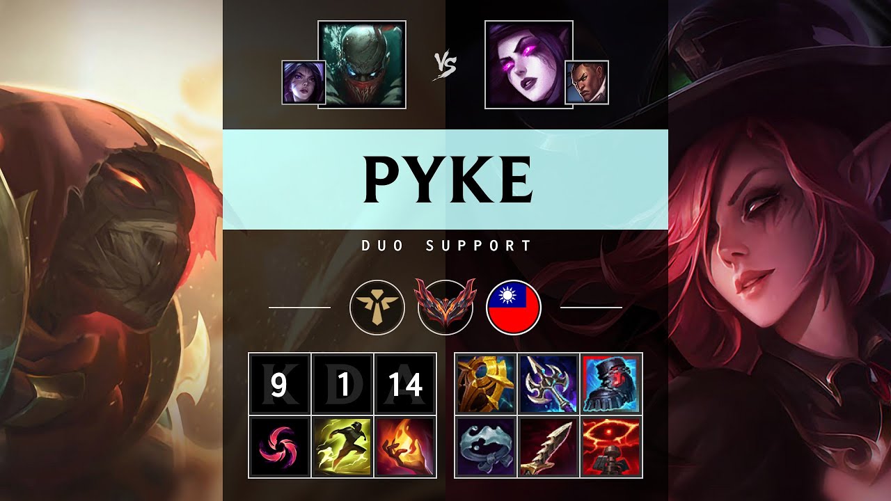 Pyke Support vs Morgana - TW Grandmaster Patch 25.06