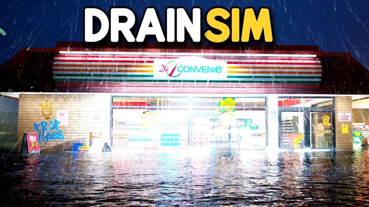 Is This The Most Satisfying Drain Game Out There...? - DrainSim -Day 1