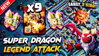 TH18 SUPER DRAGON Attack With ROCKET BACKPACK (Town Hall 18) Best TH18 Attack Strategy SUPER DRAGON screenshot 2