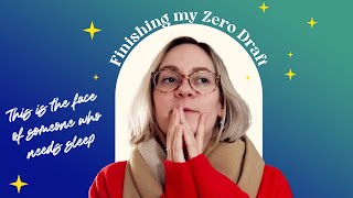 Finishing My Novel!! Zero draft of Project Rose || WRITING VLOG ✍️