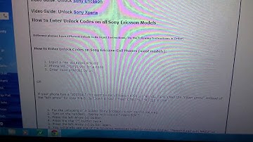 How to Unlock Canada Bell Sony Xperia Z1