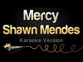 Shawn mendes  mercy karaoke version