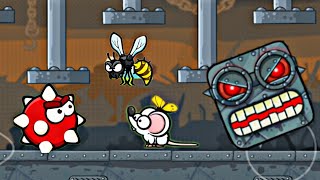 Spike Red Ball 2 : Bounce Fun - Red Ball Gameplay - Fight All Bosses + All Levels screenshot 1