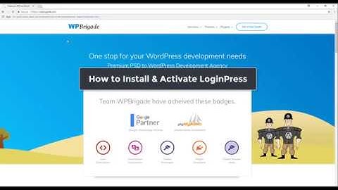 LoginPress - How to Install & Activate