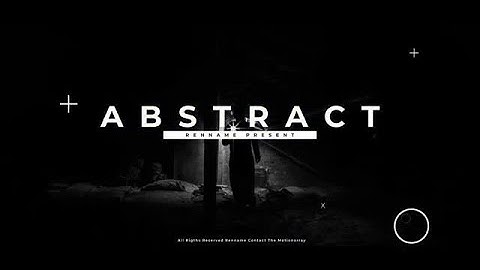 Abstract Opener After Effects Templates