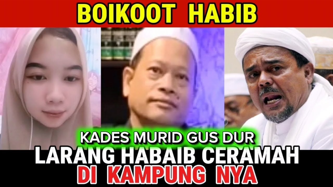 VIRAL!!! kades murid Gus dur larang Habib ba'alawi ceramah | polemik nasab habaib ba'alawi terbaru
