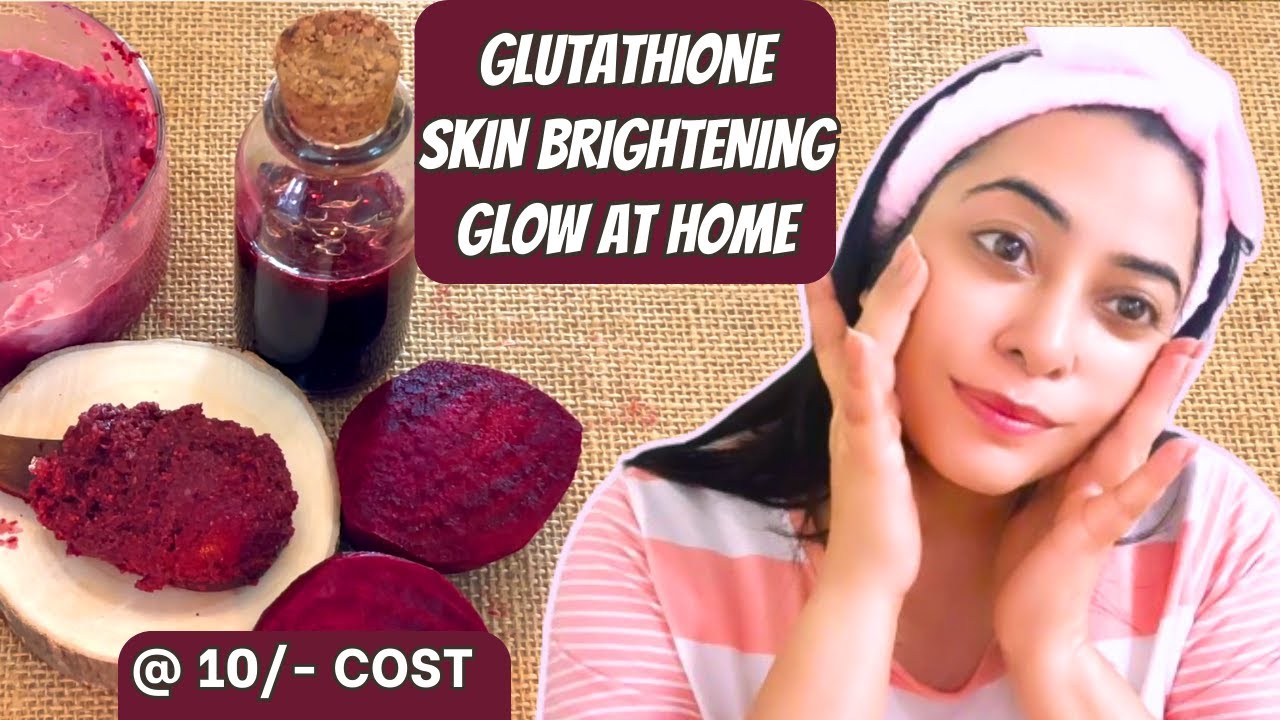 Homemade Glutathione for Glowing Skin-  Get 5 Shades Fairer Tight Skin #works 💯 #skinwhitening #glow
