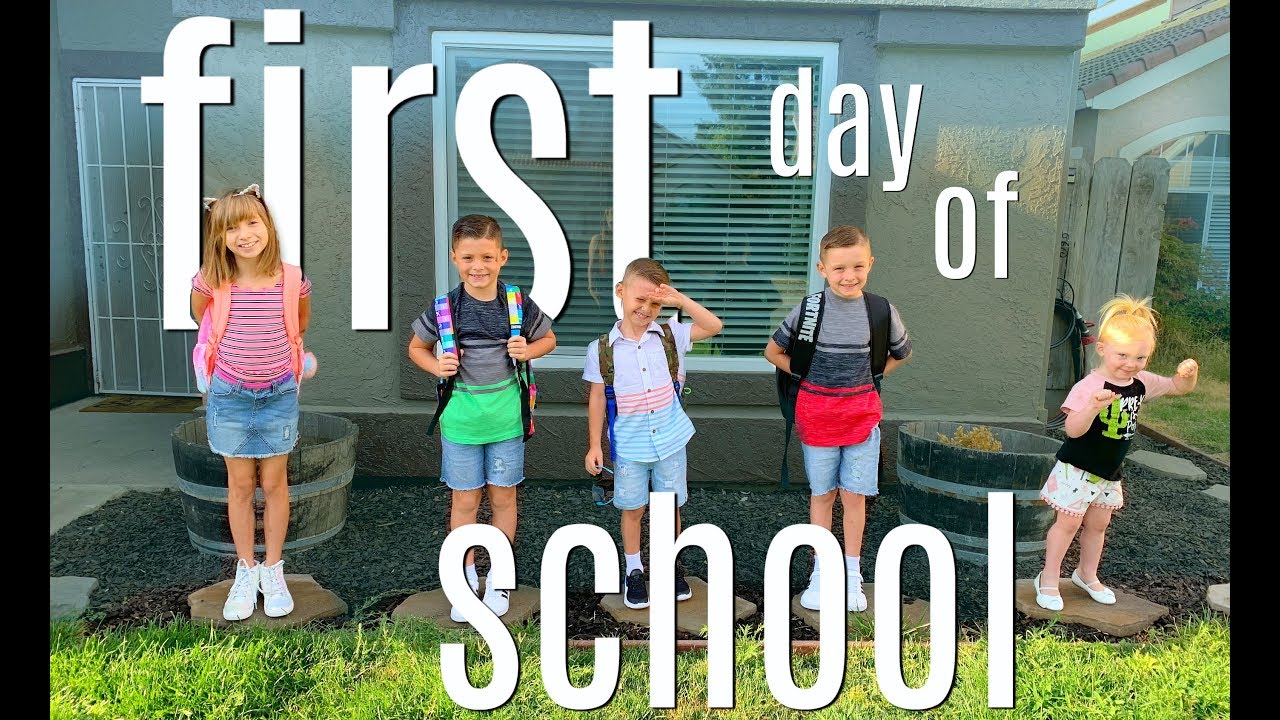 24 hours w/ 5 kids on the FIRST day of school