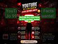 YouTube Ke 6 Aise Facts Jo 99% Log Nahi Jaante! 😲 #trending #facts #amazingfacts #youtubeshorts