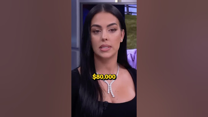ג'ורג'ינה חושפת כמה רונאלדו ג'וניור מרוויח ומוציא בכל חודש! 😲