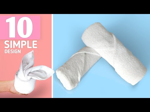 TOWEL FOLDING 10 SIMPLE