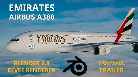 Blender 2.8 Eevee Airplane Animation