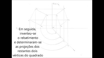 Pirâmide contida num plano vertical
