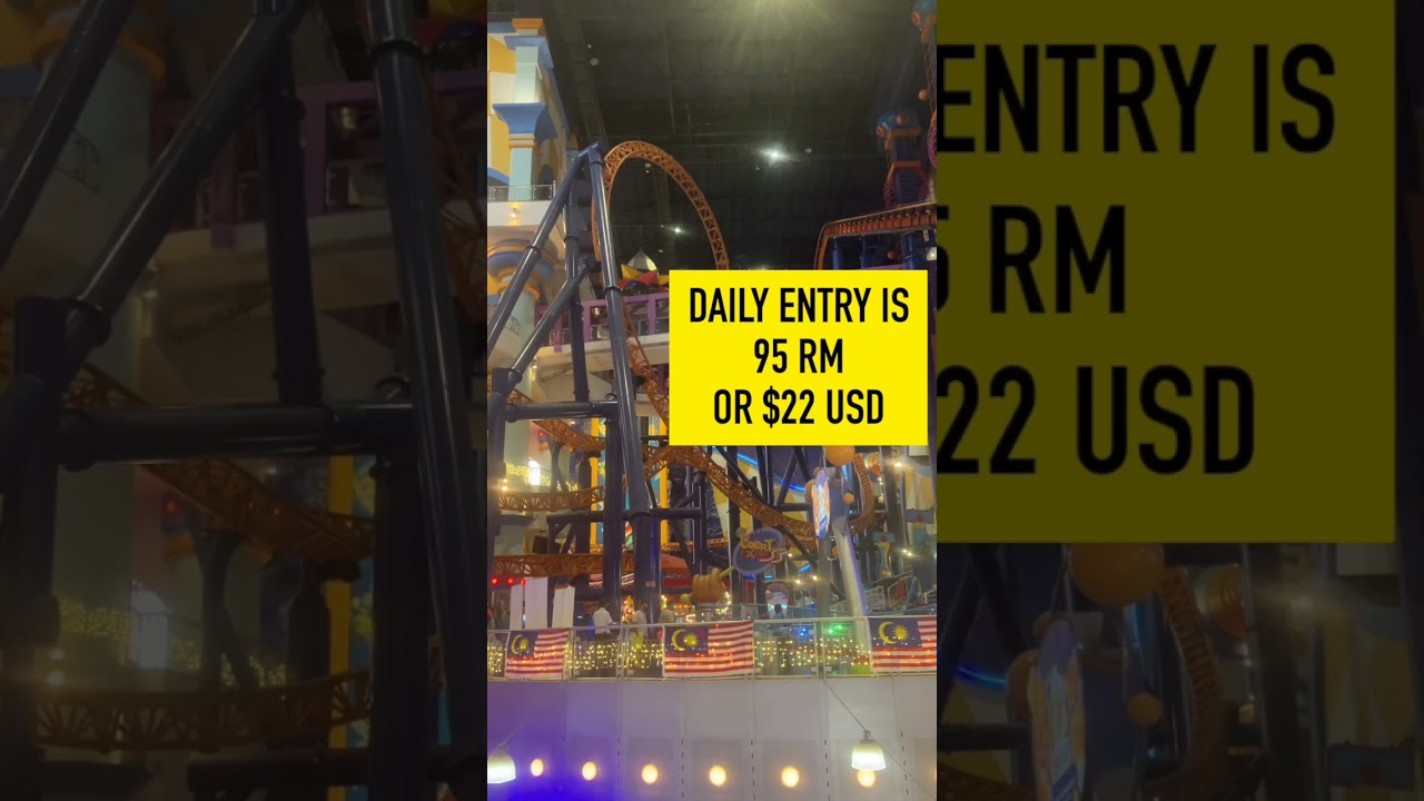 Rollercoaster in a mall