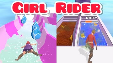 ✅Girl Rider. All Levels TOP Gameplay iOS Android Mobile Games Walkthrough New Update Max Level