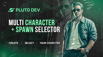 FiveM NEW Multicharacter & Spawn Selector [QB/ESX] | Character Creation Script