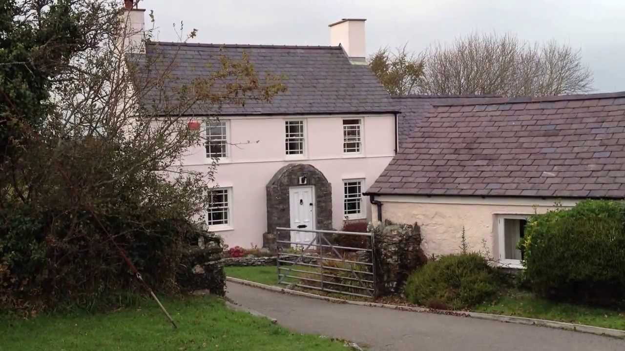 Cwm Farm, holiday cottage in Anglesey, external view YouTube