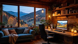 Relaxing Focus Music 🏞️ Serene Mountain Lake View | Improve Memory &amp; Study Efficiency