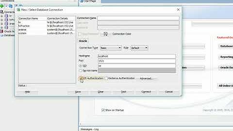 Oracle users and Oracle schema.