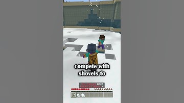 Minecraft Spleef Minigame Gameplay Highlight