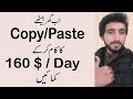 Earn upto 160 $ per day by copy paste work !!! make money online without investment