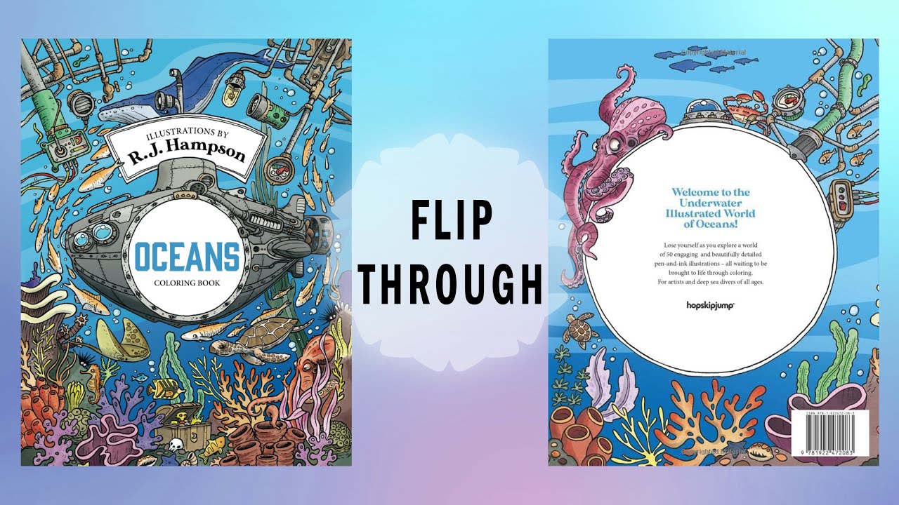 Oceans by R. J. Hampson 🌊 Flip Through - YouTube
