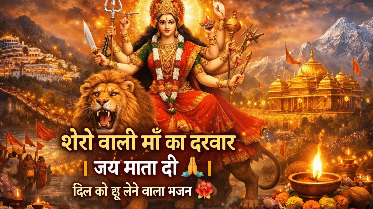 तख़ गया हूँ माँ – शेरों वाली माँ का भावपूर्ण भजन 🌺