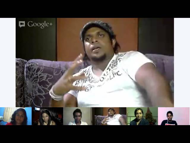 The First Ever Google+ Hangout on Air In Srilanka - Music.lk Ripples of Music - Lahiru Perera