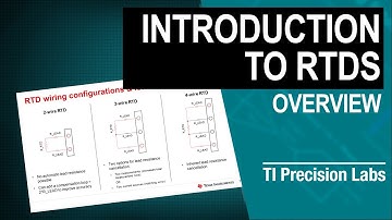 Introduction To RTDs