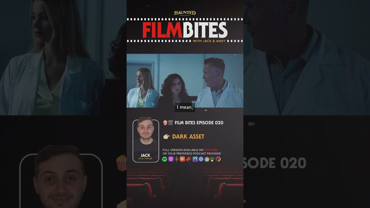 Dark Asset Spoiler Free Review - Film Bites 20 mini with Jack \u0026 Andy - #shorts #review #movie #film