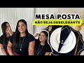 O QUE NÃO FAZER NA MESA POSTA QUANDO VOCÊ É CONVIDADO #mesaposta #mesapostasimples