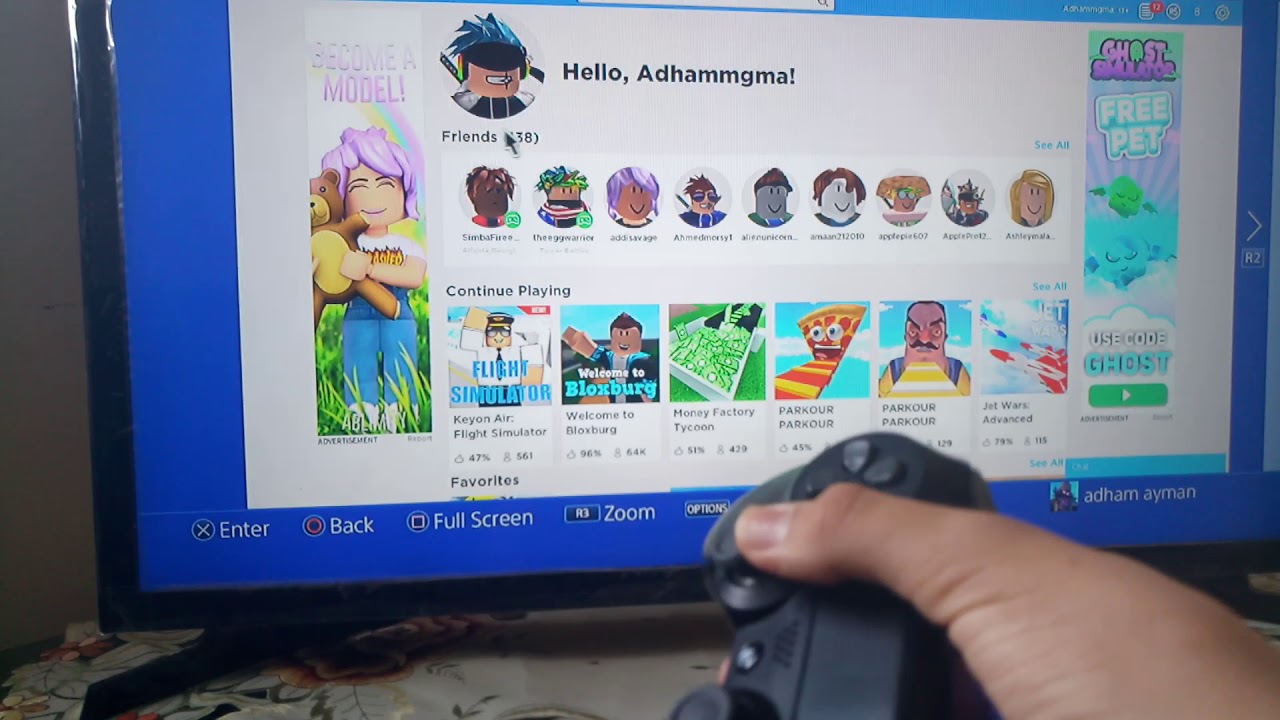 How to play Roblox on ps4 