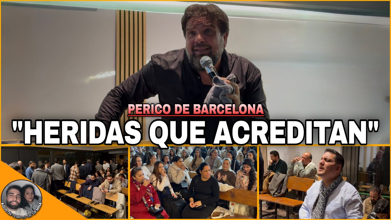 PERICO DE BARCELONA | Tema: “Heridas que acreditan” | CULTO COMPLETO | 01/02/2026
