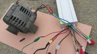 Alternator to Motor conversion part two