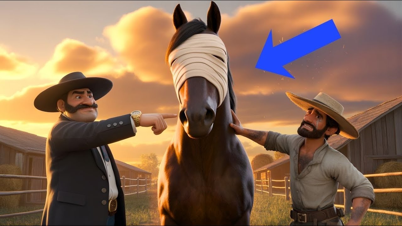 El Patrón Rico quería Sacrificar al Caballo Ciego... Hasta que el Mozo Pobre lo Compró