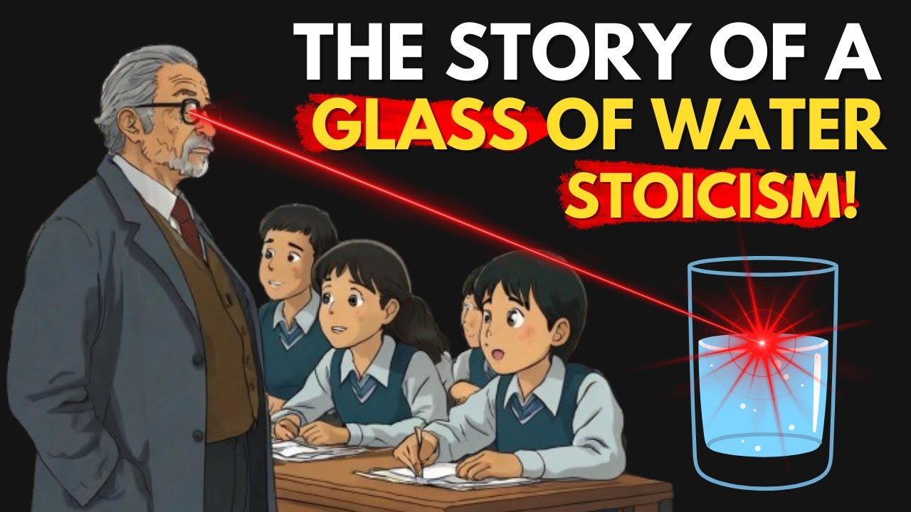 The Story of a Glass of Water #stoicism - YouTube