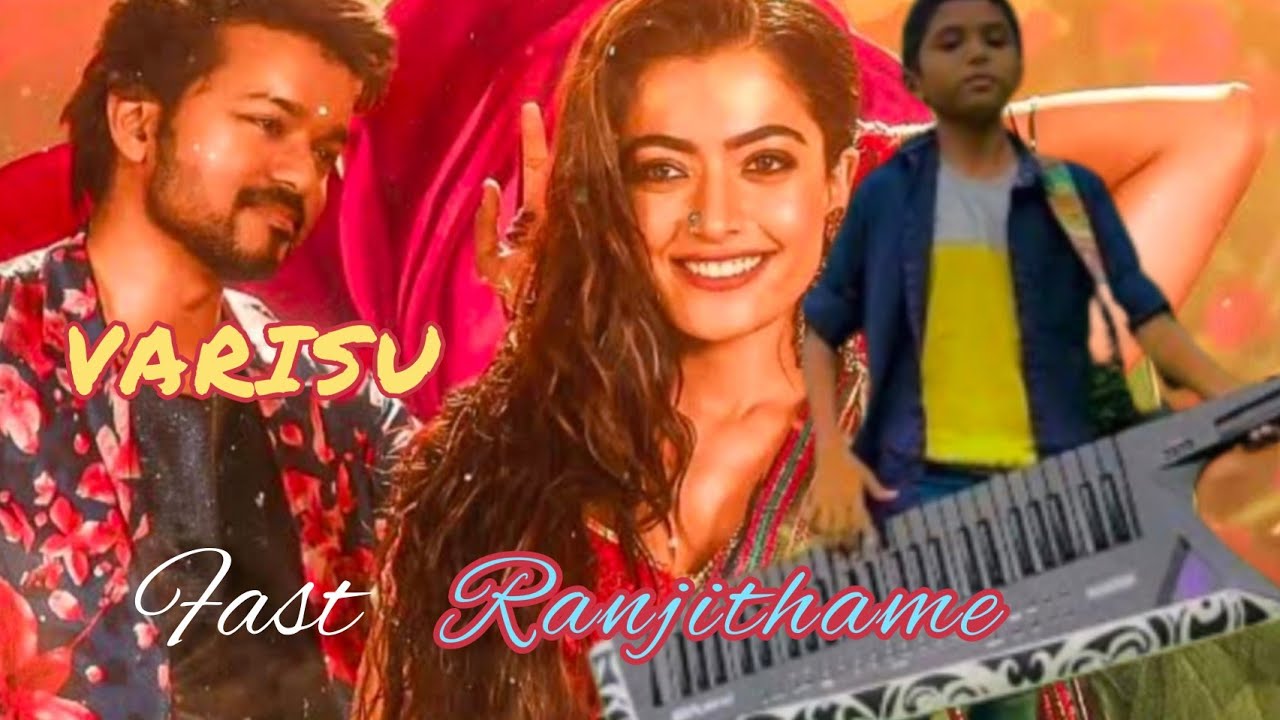 Ranjithame keytar/melodica/keyboard cover by Abhi ks music varisu Vijai