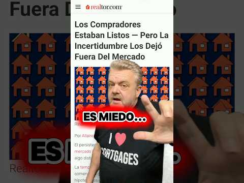 Los compradores tienen dinero… pero no están comprando