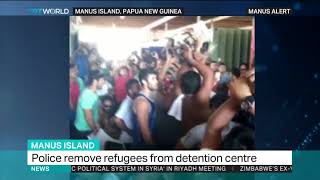 Police forcibly remove hundreds of refugees from Manus Island