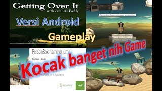 Getting Over It Android version - PersonBox: hammer jump Game Play screenshot 2