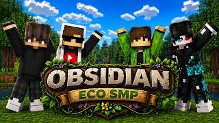 “My First Day in a Obsidian Eco Smp…” | Minecraft