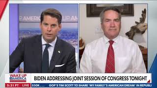 Rep. Jody Hice joins Rob Finnerty on Wake Up America to discuss President Biden's bicameral address