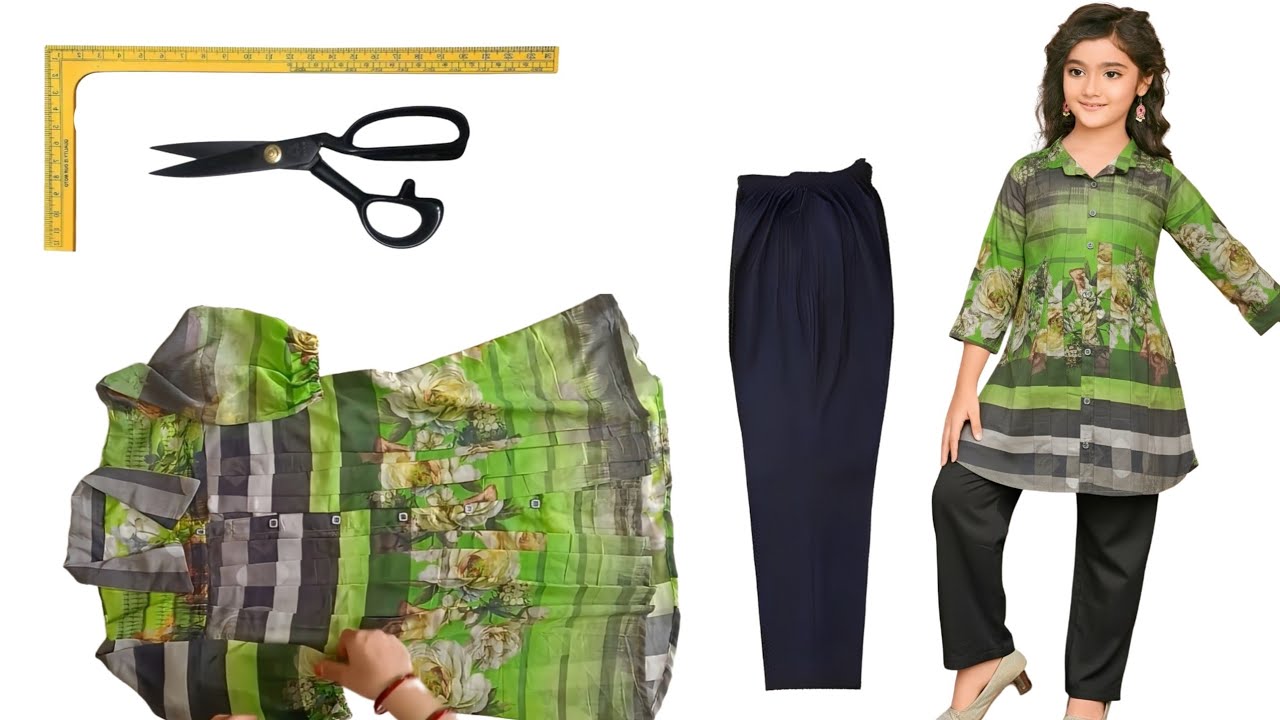 Readymade Style Collar Pleated Co-ord Set Design Cutting Stitching/New Trendy Coordset/Cordset Dress