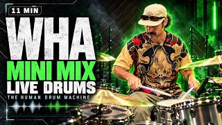 Full WHA Mini Mix | 11 Minutes of Bass Music & Live Drums Update
