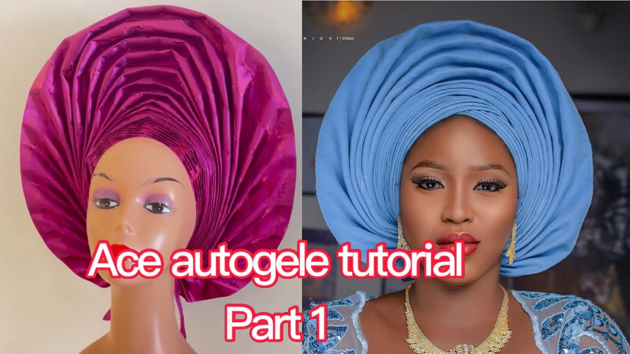 Как сделать Ace Autogele (часть 1) #shortsafrica #diy #gele #autogele #tutorial #fashion #makeup