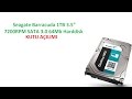 Seagate Barracuda 1TB 3.5" 7200RPM SATA 3.0 64Mb Harddisk Kutu A?l?m?!