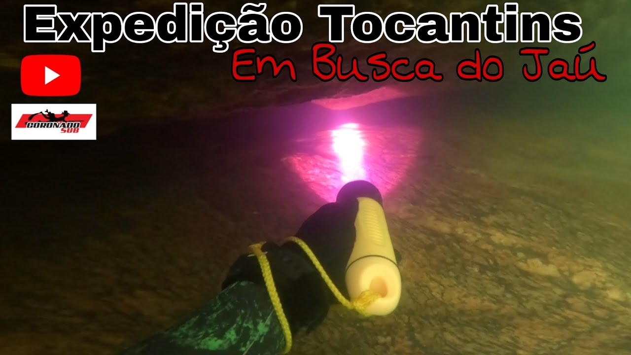 #Expedição Tocantins Part.2 - Embusca do Jaú #CoronadoSub - #PescaSub .